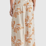 Finley Skirt (Tan/Orange)