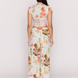 Dolce Drawstring Pants - Vintage Postcard