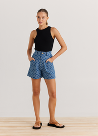 Defender Denim Shorts (Daisy)