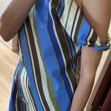 Bobbi Off The Shoulder Set (Stripe)