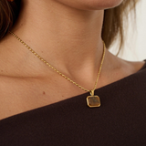 Voyager Tiger Eye Necklace