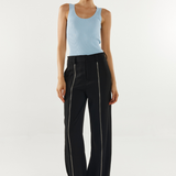 Jeanie Knit Top (Powder Blue)
