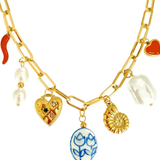 Charm Necklace Tulip