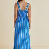 Cobalt Blue Midi Dress