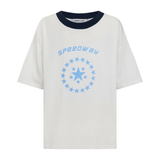 Speedway Oversized Tee (Snow)