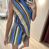 Bobbi Off The Shoulder Set (Stripe)