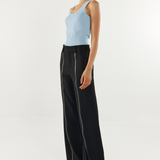 Jeanie Knit Top (Powder Blue)