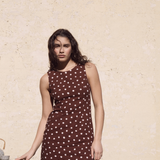 Cedar Mini Dress (Choc Spot)