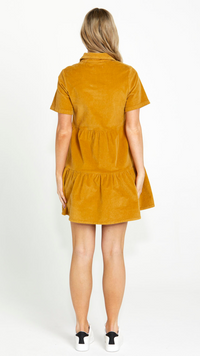 Lilah Tiered Cord Mini Dress