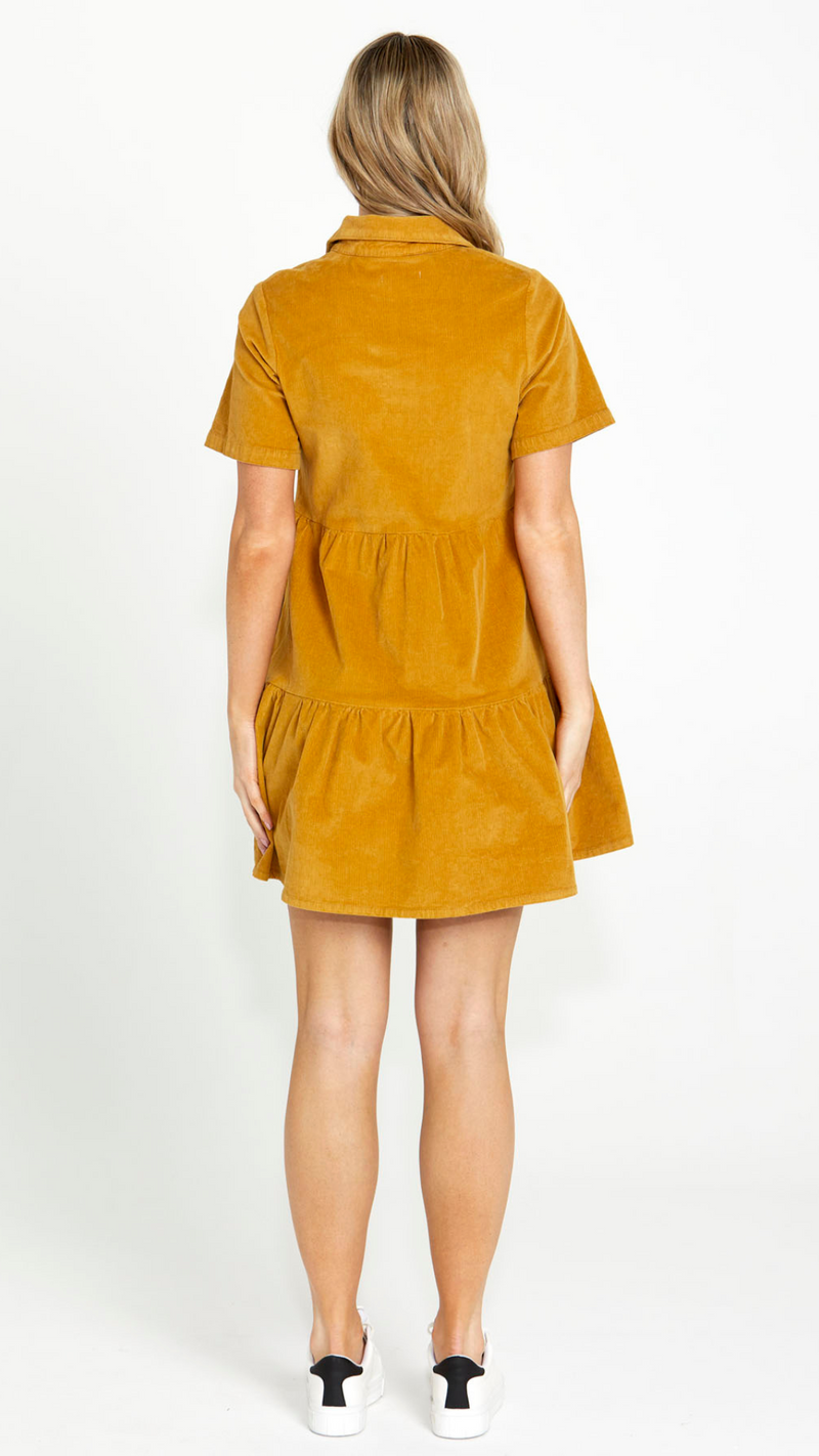Lilah Tiered Cord Mini Dress