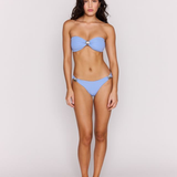 Zephyr Twist Bandeau Top (Sky Blue)
