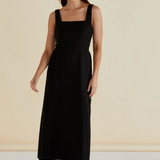 Tegan Midi Dress (Black)