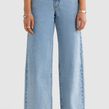 Willow Denim Wide Leg Classic (Light Blue)