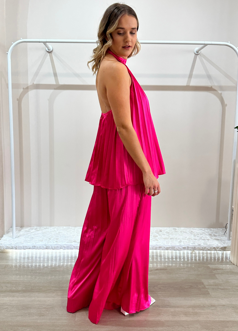 Jasmin Top & Pants Set (Pink)