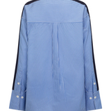 Libby Cotton Stripe Shirt (Sky Blue Stripe)