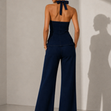 Bessie Denim Pant (Dark Blue)