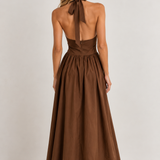 Maddie Dress (Brown)