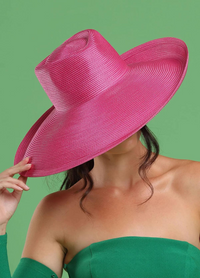 Eden Fedora (Hot Pink)