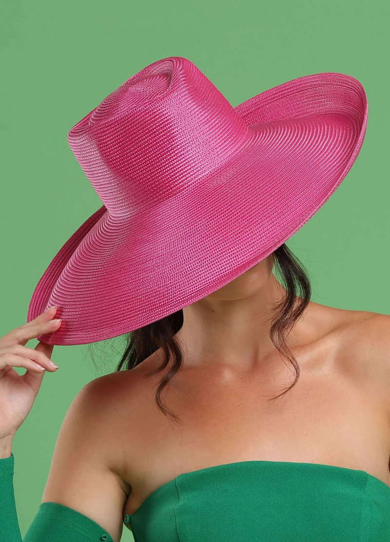 Eden Fedora (Hot Pink)