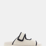 Abbot Slide (White-Black)