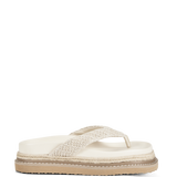 Arlette Slide (Cream Raffia)