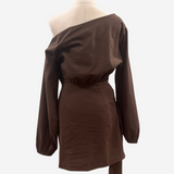 Beth Dress (Brown)