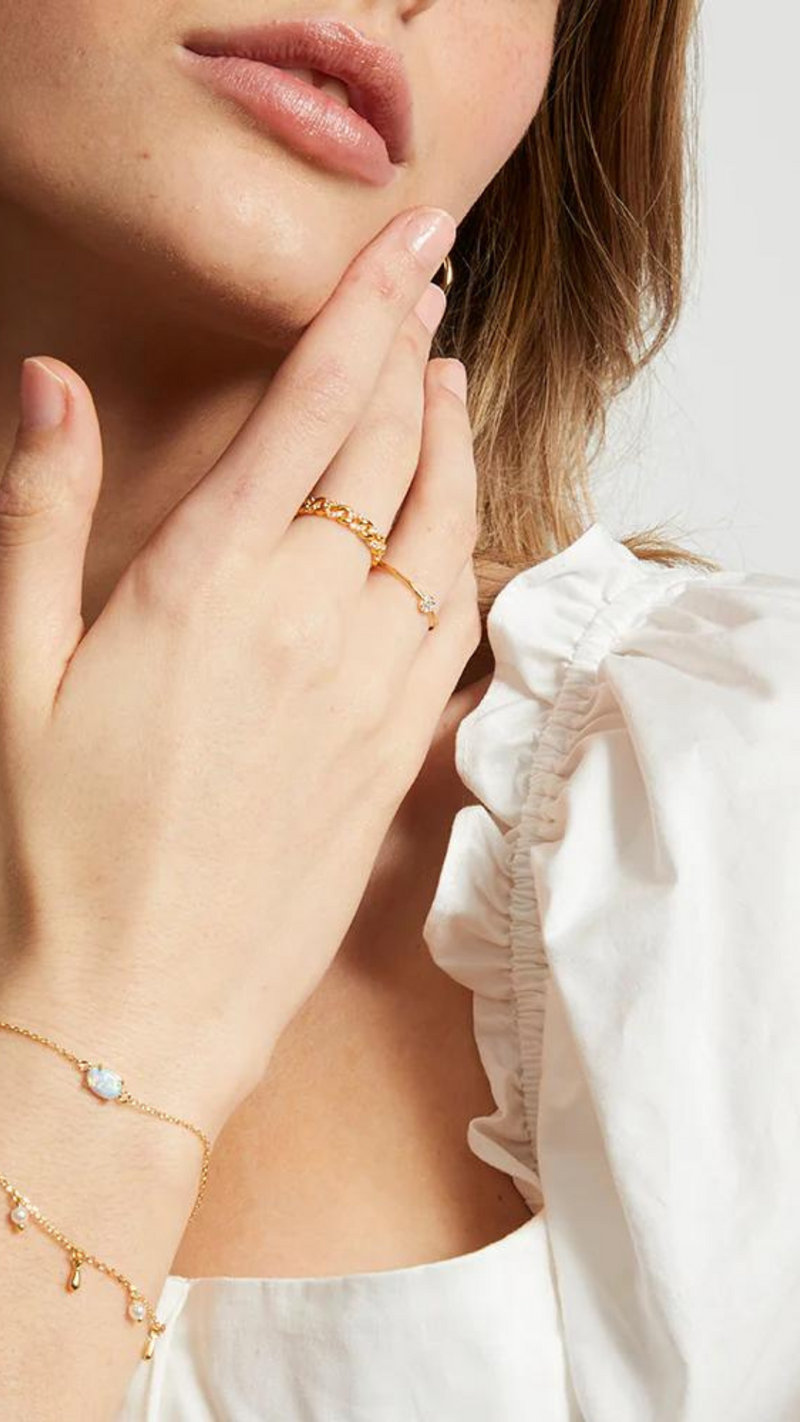 Petite Circle Ring (Gold)