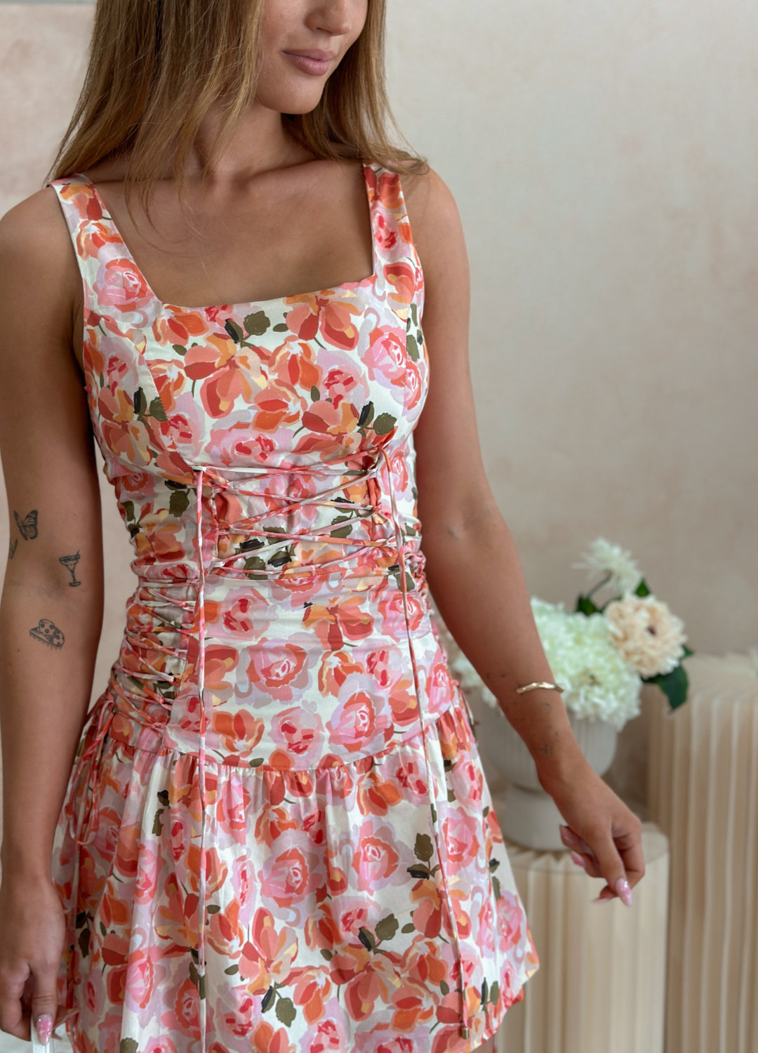 Sianna Floral Mini Dress