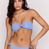 Zephyr Twist Bandeau Top (Sky Blue)