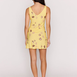 Marisol Keyhole Mini Dress - Butter Seashells