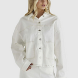 Marza Denim Jacket (Bone Wash)