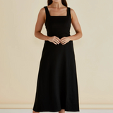 Tegan Midi Dress (Black)