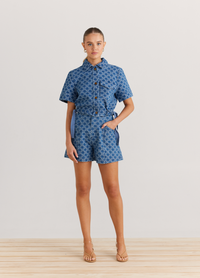 Defender Denim Shorts (Daisy)