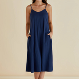 Harriet Dress (Navy Blue)