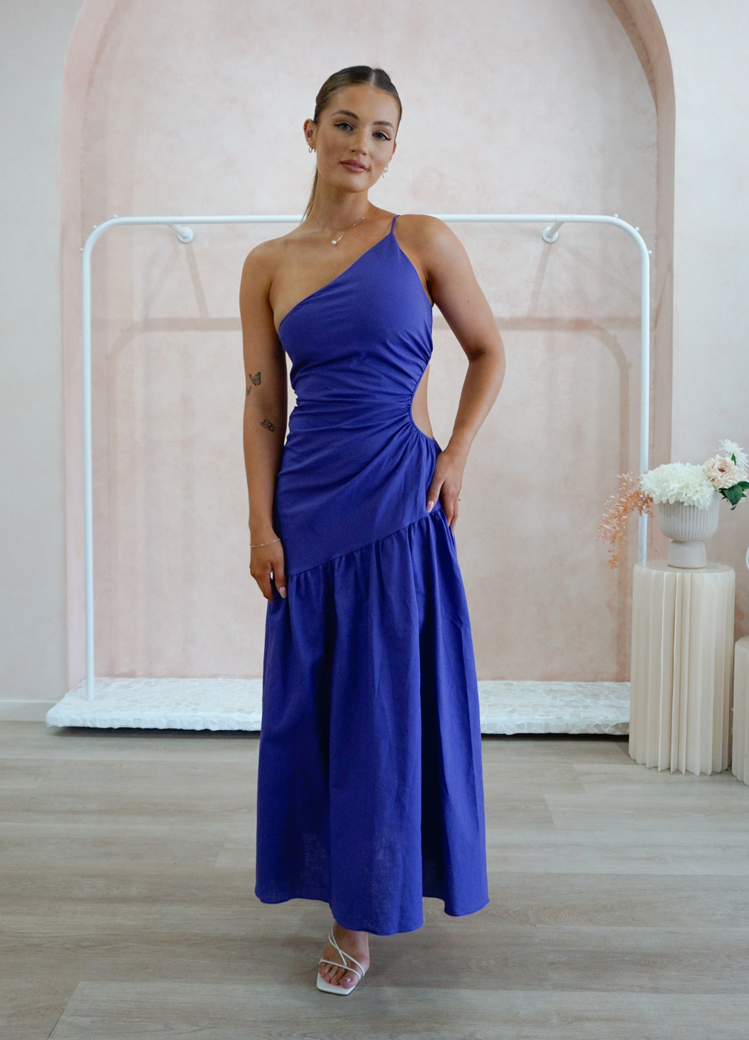 Violet Midi Dress