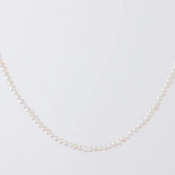 White Dainty Choker (Gold)
