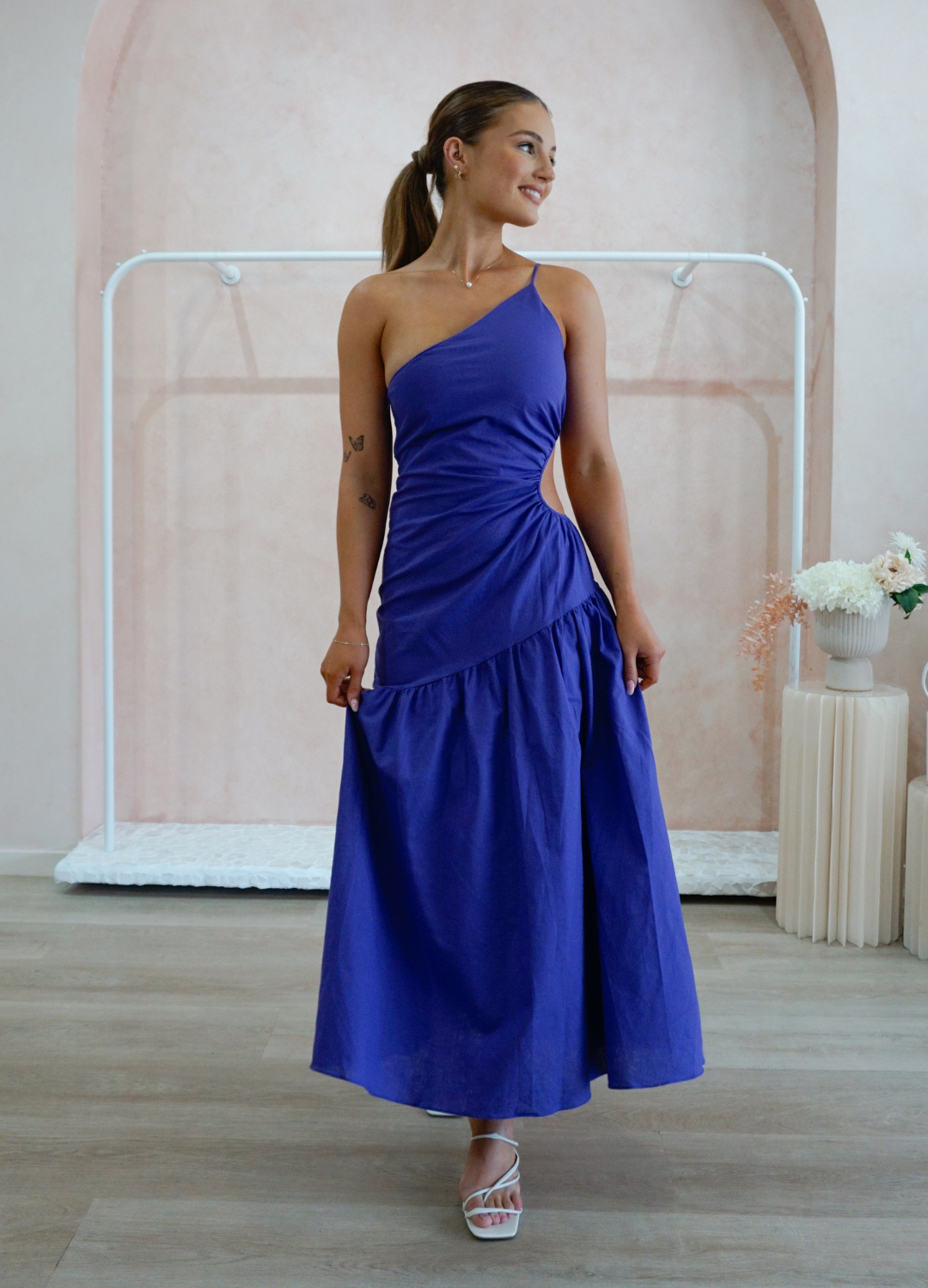 Violet Midi Dress