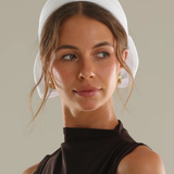Tara Racewear Pillbox Hat (White)