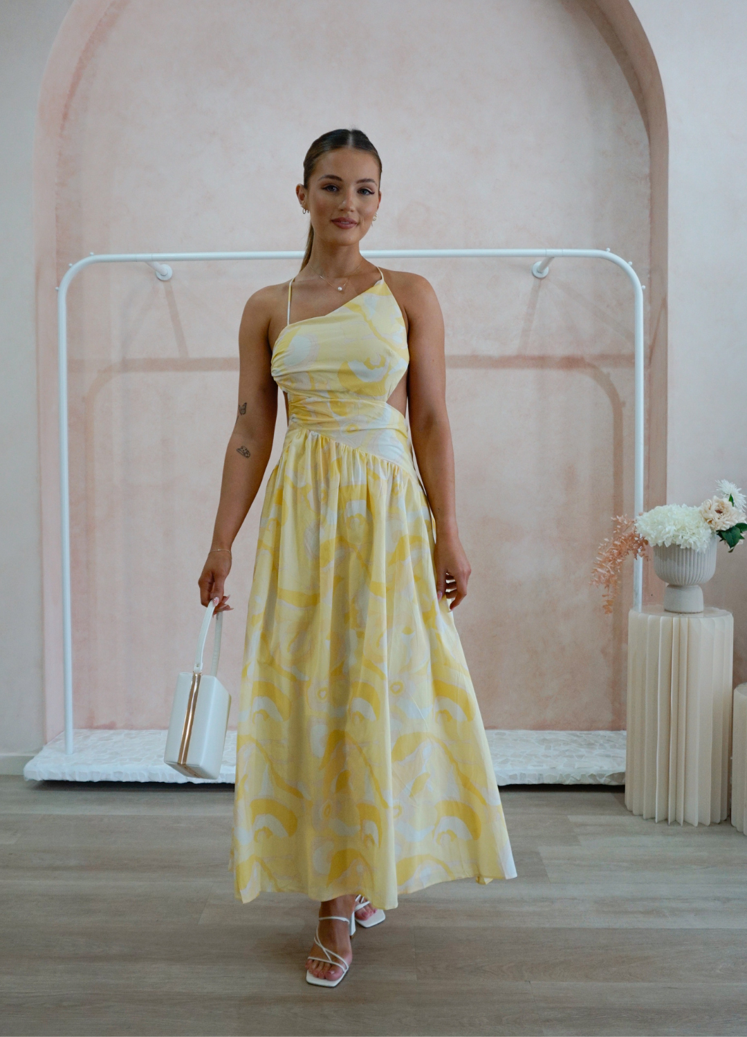 Jaune Midi Dress