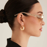 THE ADDISON - GOLD-PEARL TORT-BEIGE