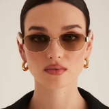 THE ADDISON - GOLD-PEARL TORT-BEIGE