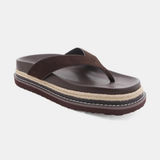 ARLEY (Cocoa Suede) Platform Slide