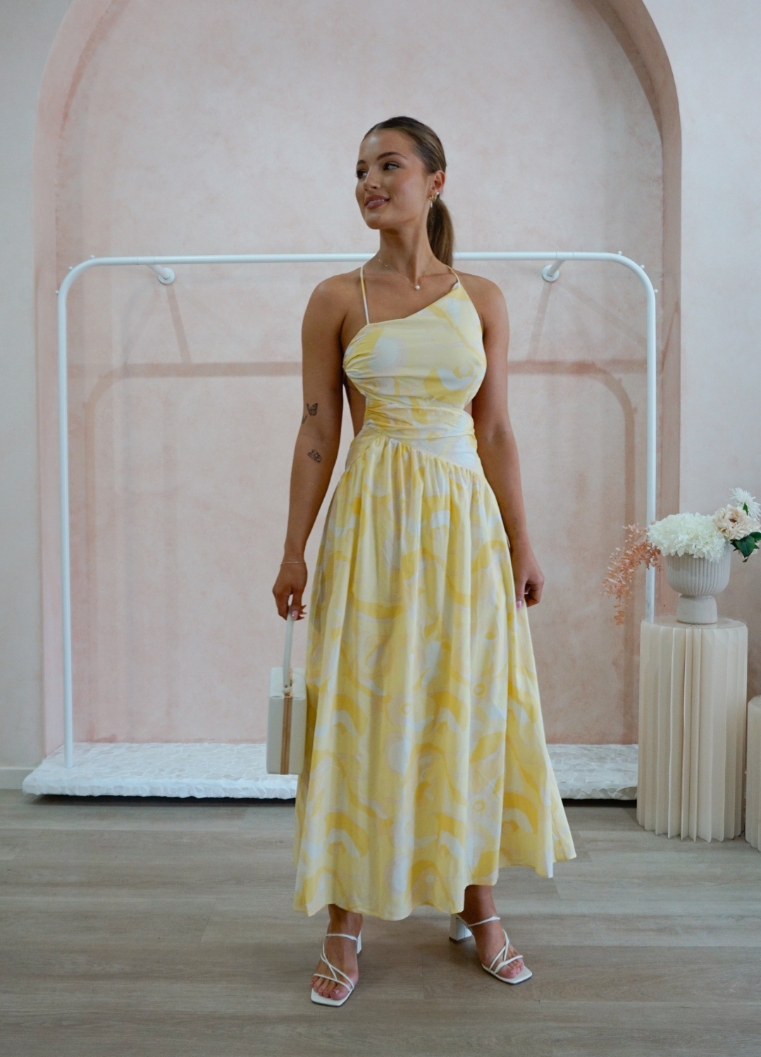 Jaune Midi Dress