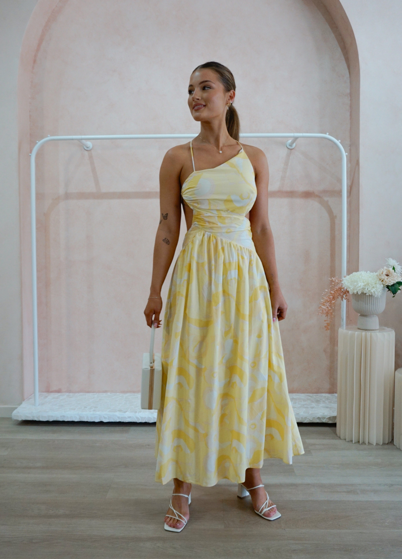 Jaune Midi Dress
