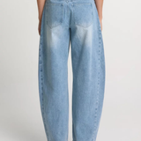 Cora Barrel Jeans (Light Blue)