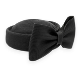 Tara Racewear Pillbox Hat (Black)