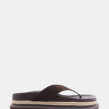 ARLEY (Cocoa Suede) Platform Slide