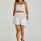 Alani Shirred Bralette