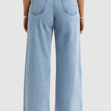 Willow Denim Wide Leg Classic (Light Blue)
