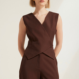 Dakota Vest (Chocolate)
